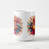 Thad the Mad Rooster Mug Kaffeetasse (Mittel)