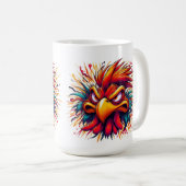 Thad the Mad Rooster Mug Kaffeetasse (VorderseiteRechts)