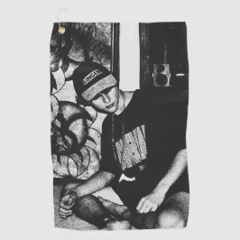thaddeus & crimson, die $THCBand's THCA Golfhandtuch