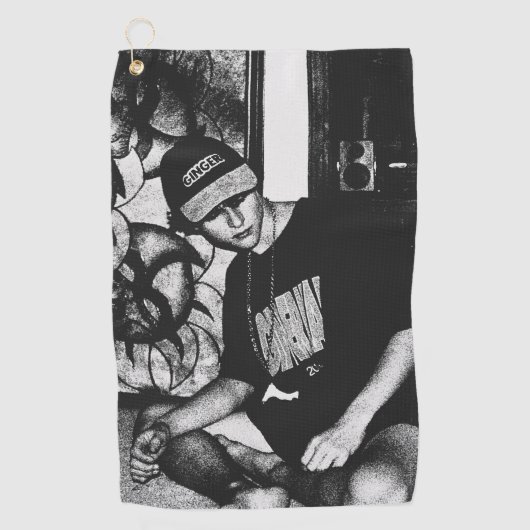thaddeus & crimson, die $THCBand's THCA Golfhandtuch (Vorderseite)