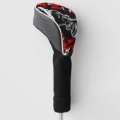 thaddeus & crimson golf headcover (angewinkelt)