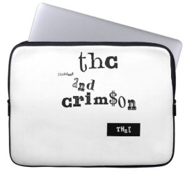 thaddeus & crimson laptopschutzhülle