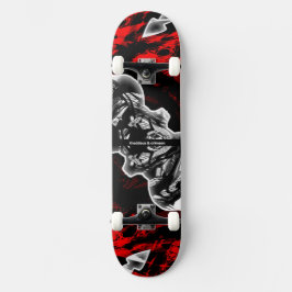 thaddeus & crimson skateboard