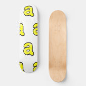 Thaddeus & Crimson/THCBand's THCA "a" Skateboard (Vorderseite)