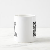 Thaddeus Name,Thaddeus Der Mann Der Mythos Die Leg Kaffeetasse (Mittel)