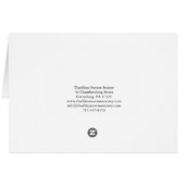 Thaddeus Stevens Card (Rückseite Horizontal)