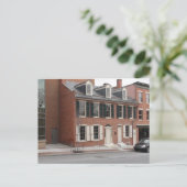 Thaddeus Stevens Lancaster Zuhause Postkarte (Stehend Vorderseite)