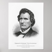 Thaddeus Stevens Portrait Poster (Vorne)