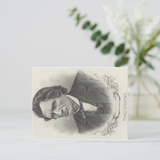 Thaddeus Stevens Postkarte (Stehend Vorderseite)