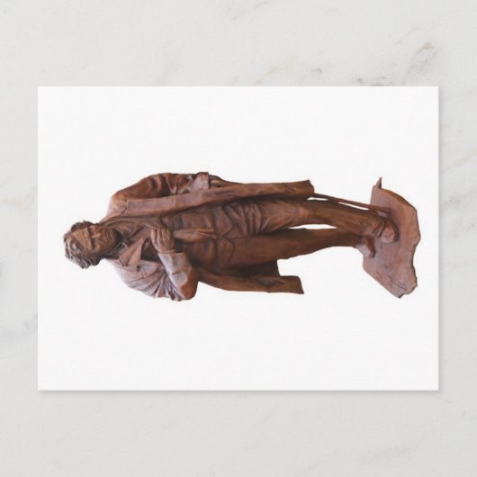 Thaddeus Stevens Statue in Gettysburg, PA-Postkart Postkarte (Vorderseite)