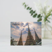 Thai Architecture Postcard Postkarte (Stehend Vorderseite)
