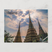 Thai Architecture Postcard Postkarte (Vorderseite)