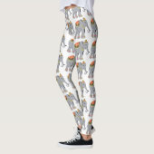 Thai Battle Elephant Pattern Leggings (Links)