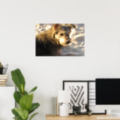 Thai Beach Dog Poster (Heimbüro)