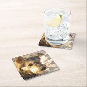 Thai Beach Dog Rechteckiger Pappuntersetzer (Vor Ort)