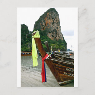 Thai Boats Postkarte