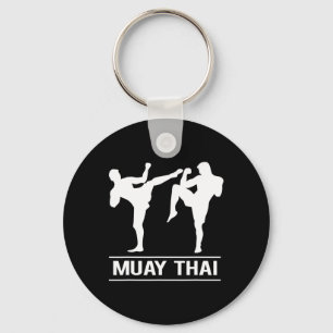 Thai Boxen Kickboxen MMA Kämpfer Muay Thai Schlüsselanhänger