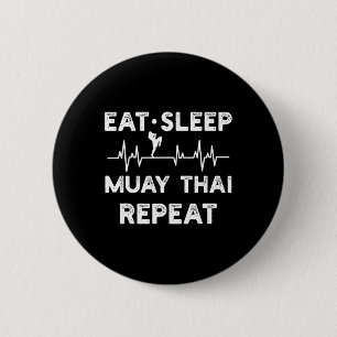 Thai-Boxen Muay Thai Kickboxen _1 Button