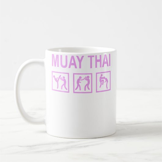 Thai Boxing Muay Thai Kaffeetasse (Links)