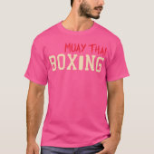 Thai Boxing Muay Thai T-Shirt (Vorderseite)