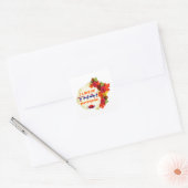 Thai Boyfriend Design Quadratischer Aufkleber (Umschlag)