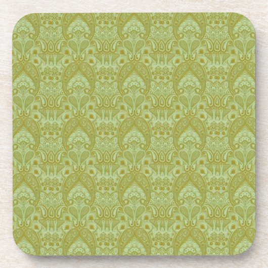 Thai Brocades Natural Green Untersetzer (Vorderseite)