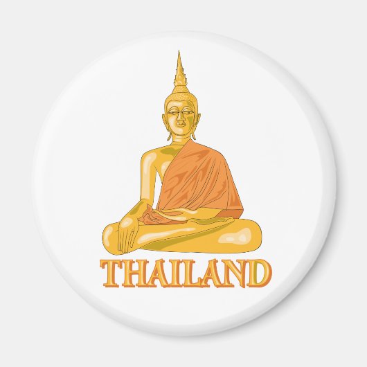 Thai Buddha Magnet (Vorne)