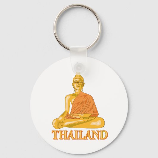 Thai Buddha Schlüsselanhänger (Vorderseite)