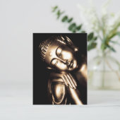 Thai Buddha Wisdom. Postkarte (Stehend Vorderseite)