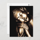 Thai Buddha Wisdom. Postkarte (Vorne/Hinten)