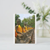 Thai Buddhas Postkarte (Stehend Vorderseite)