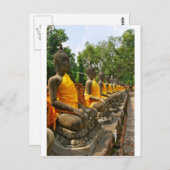 Thai Buddhas Postkarte (Vorne/Hinten)