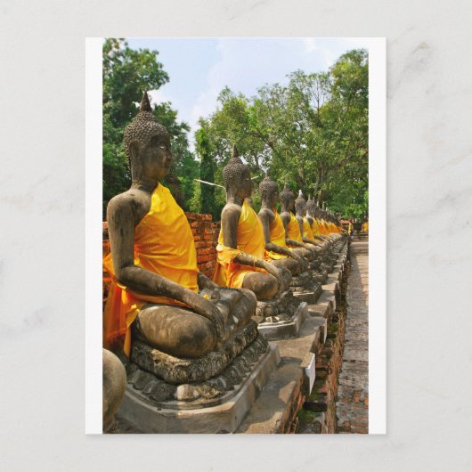 Thai Buddhas Postkarte (Vorderseite)