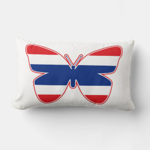 Thai Butterfly Flag Lendenkissen