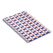 Thai Butterfly Flag Notizblock (Rechte Seite)