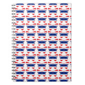 Thai Butterfly Flag Notizblock (Vorderseite)
