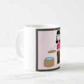 Thai-Cartoon-Tasse Kaffeetasse (Vorderseite Links)