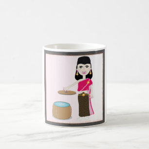 Thai-Cartoon-Tasse Kaffeetasse