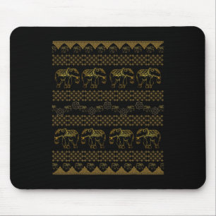 Thai Chang Hose Elefant Hippie Boho Yoga Palazzo Mousepad
