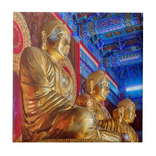 Thai China Buddha Image Statue Fliese (Vorderseite)