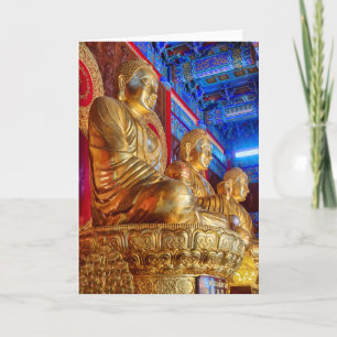 Thai China Buddha Image Statue Karte