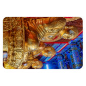 Thai China Buddha Image Statue Magnet (Horizontal)