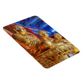 Thai China Buddha Image Statue Magnet (Rechte Seite)
