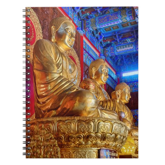 Thai China Buddha Image Statue Notizblock (Vorderseite)