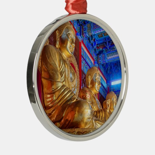 Thai China Buddha Image Statue Ornament Aus Metall (Rechts)