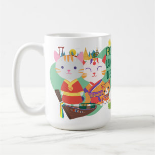 Thai Culture Cats Land der Smile-Erbe-Geschenk Kaffeetasse