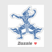 Thai Dancer ⚠ Thailand Sign ⚠ Aufkleber (Blatt)