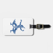 Thai Dancer ⚠ Thailand Sign ⚠ Gepäckanhänger (Vorderseite horizontal)