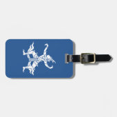 Thai Dancer ⚠ Thailand Sign ⚠ Gepäckanhänger (Vorderseite horizontal)