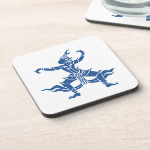 Thai Dancer ⚠ Thailand Sign ⚠ Getränkeuntersetzer